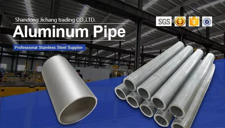 3003 1050 1100 Rectangular Aluminum Tube Sizes Aluminium Cosmetic Tube Coiled Aluminum Tubing for Heat Exchanger