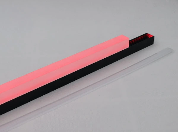 Made in China Customized Manufacturer LED Stripe Aluminum Profile with Changeable Cover Anodized Aluminum Pipe LED Heat Sink Profile