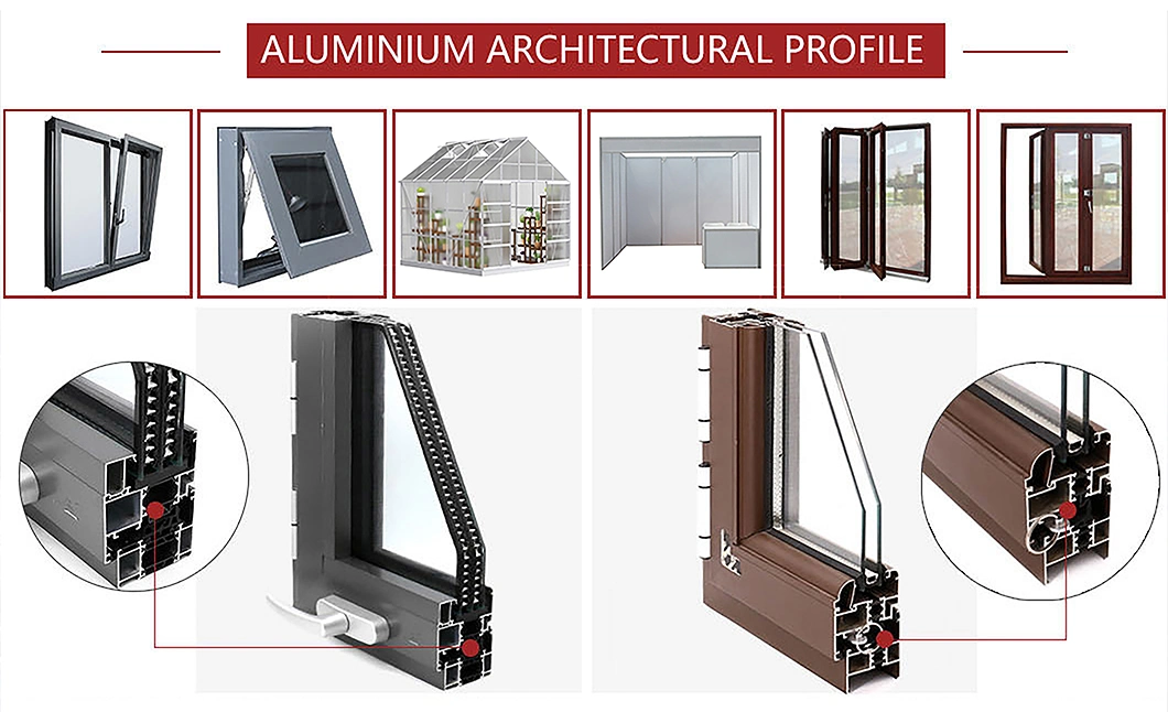 Factory Price Customized Design Aluminum Aluminium Extrusion Profile for Industrial Aluminium Profile