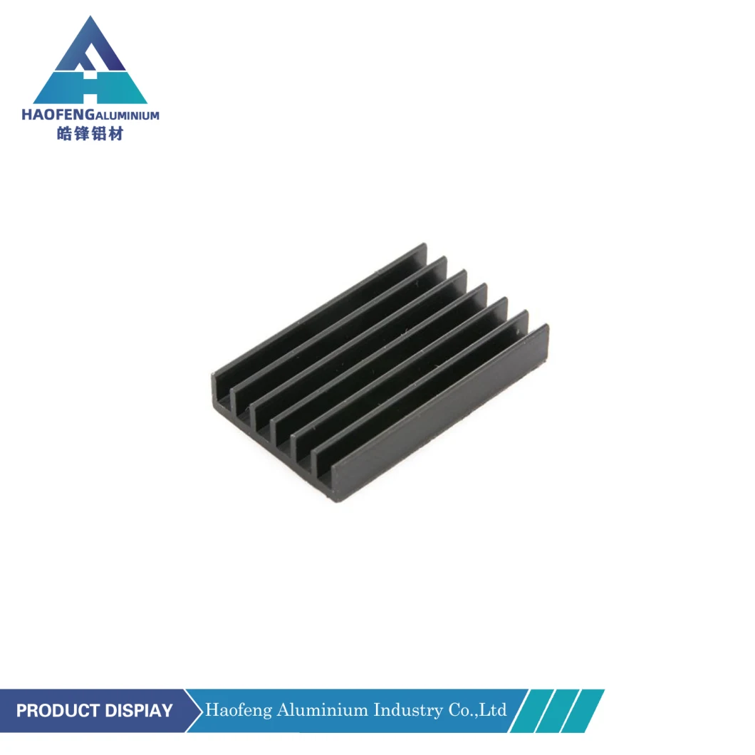 Customed Anodized Alu Dense Fin Heat Sink Aluminium Profile