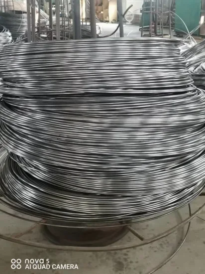 Завод по производству спиральных труб из нержавеющей стали 316L в Китае, 3/8 дюйма, 1/4 дюйма, 1/2 дюйма, 5/8 дюйма