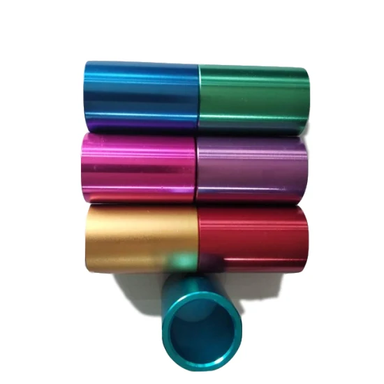 Цветные анодированные алюминиевые трубки 7075 T6